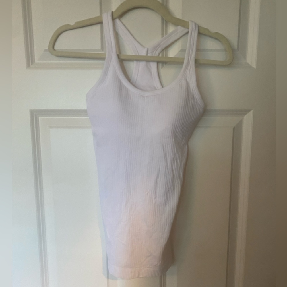 Lululemon white tank